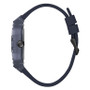 Men's Navy Blue Silicone Strap Watch 44mm