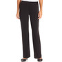 Petite Pull-On Straight-Leg Pants