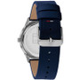 Men's Blue Leather Strap Watch 40mm