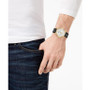 Men's Quartz Brown Leather Strap Watch 41mm