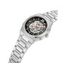 Men's Mechanical Silver-Tone Stainless Steel Watch 43mm