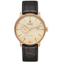 Men's Coupole Classic Automatic Brown Leather Strap Watch 41mm