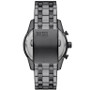 Men's Split Chronograph Gunmetal Stainless Steel Watch 43mm