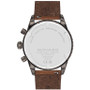 Men's Heritage Cognac Genuine Leather Strap Watch 42mm
