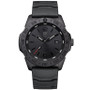 Men's Swiss Pacific Diver Black Rubber Strap Watch 44mm