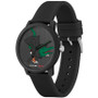 Unisex Netflix's Stranger Things L.12.12 Black Silicone Lupin Strap Watch 42mm