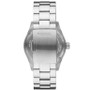 Men's Defender Solar Silver-Tone Stainless Steel Bracelet Watch, 46mm