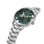 Men's Automatic Silver-Tone Stainless Steel Bracelet Watch 44.5mm