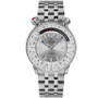 Men's Wallabout Swiss Automatic Silver-Tone Stainless Steel Watch 44mm