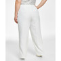 Plus Size High-Rise Side-Zip Pants