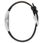 Women's Black Leather Strap Watch 21x33mm