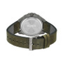 Men's Fresh Green Genuine Leather Strap Watch, 44mm