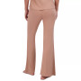 Women's Ribbed Flare-Leg Sleep Pants