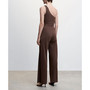 Women's Bow Detail Asymmetrical Jumpsuit