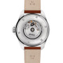 Men's Swiss Automatic DS Action Brown Leather Strap Watch 41mm