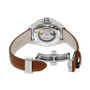 Men's Swiss Automatic DS Action Brown Leather Strap Watch 41mm
