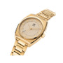 Unisex Three Hand Code Two Gold-Tone Stainless Steel Bracelet Watch 38mm