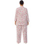 Plus Size 2-Pc. Notched-Collar Pajamas Set
