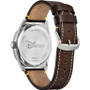 Mickey Mouse Classic Brown Leather Strap Watch 43mm