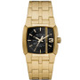 Men's Cliffhanger Gold-Tone Stainless Steel Bracelet Watch, 36mm