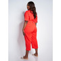 Women's Plus size Culotte Jumpsuit