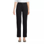Women's Petite Starfish High Rise Pintuck Straight Leg Elastic Waist Pull On Ankle Pants