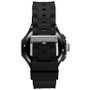 Men's Raptor Black Silicone Strap Watch 46mm