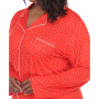Plus Size Long Sleeve Nightgown