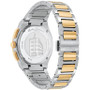 Men's Swiss Chronograph Elliptical Two-Tone Stainless Steel Bracelet Watch 38mm