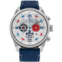 Eco-Drive Men's Chronograph Star Wars R2-D2 Blue Nylon Strap Watch 45mm