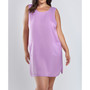 Plus Size Peyton Satin Sleeveless Nightgown with Pockets