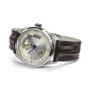 Men’s Swiss Automatic Jazzmaster Open Heart Brown Leather Strap Watch 42mm
