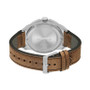 Men's Grip Brown Genuine Leather Strap Watch, 46mm