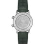 Men's Swiss Automatic Seastrong Diver Green Rubber Strap Watch 42mm