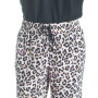 Plus Size 3/4 Sleeve Top & Boot-Cut Pajama Pants Set