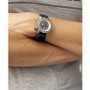 Women's Jane Black Silicone Strap Watch 35mm