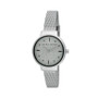 Spray Silver Mesh Powered Glitz Dial Watch