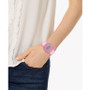 Unisex Digital Pink Jelly Strap Watch 35.2mm