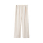 Women's Elastic Waist Satin Pants