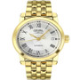 Men's Madison Swiss Automatic Gold-Tone Stainless Steel Bracelet Watch 39mm
