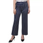 Petite Cropped Pull On Pants with Sash