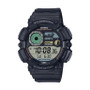 Men's Digital Black Resin Watch 50.1mm, WS1500H-1AV