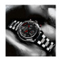 Men's Performance Swiss Chronograph Stainless Steel Bracelet Watch 45mm