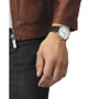 Men's Swiss PR 100 Sport Brown Leather Strap Watch 42mm