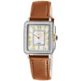 Women's Padova Swiss Quartz Brown Faux Leather Watch 30mm
