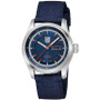 Men's Swiss Automatic Atacama Field Blue Nylon Strap Watch 44mm