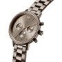Women's Chronograph Crystal Nova Taupe-Tone Bracelet Watch 38mm