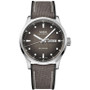Men's Swiss Automatic Multifort Gray Textile Strap Watch 42mm