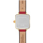 Women's Cass Signature Horse and Carriage Red Leather Strap Watch, 22mm
