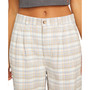 Juniors' Frochickie Plaid Slouch Pants